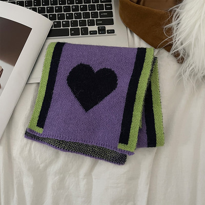 Γυναικείο πλεκτό κασκόλ με μήκος 160 cm