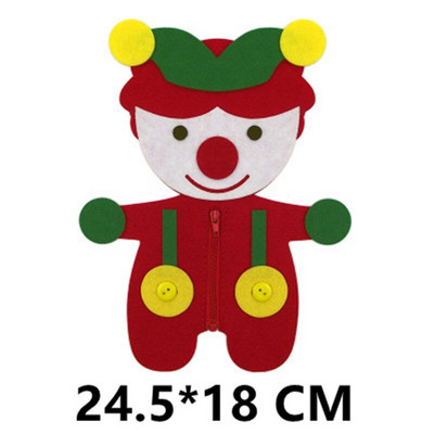 Ζώα του δάσους Θέμα DIY Υλικό Ύφασμα Πακέτο Παιδικό Εκπαιδευτικό Παιχνίδι Παιδί Χειροποίητο Πανί Κατασκευής Μη υφαντό Υλικό τσόχας κοπής