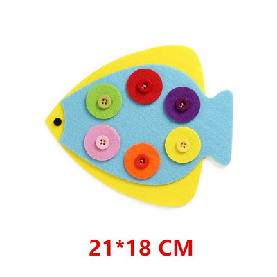 Ζώα του δάσους Θέμα DIY Υλικό Ύφασμα Πακέτο Παιδικό Εκπαιδευτικό Παιχνίδι Παιδί Χειροποίητο Πανί Κατασκευής Μη υφαντό Υλικό τσόχας κοπής