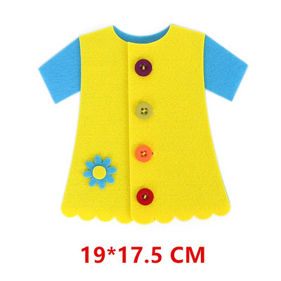 Ζώα του δάσους Θέμα DIY Υλικό Ύφασμα Πακέτο Παιδικό Εκπαιδευτικό Παιχνίδι Παιδί Χειροποίητο Πανί Κατασκευής Μη υφαντό Υλικό τσόχας κοπής