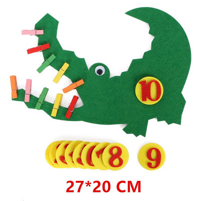 Ζώα του δάσους Θέμα DIY Υλικό Ύφασμα Πακέτο Παιδικό Εκπαιδευτικό Παιχνίδι Παιδί Χειροποίητο Πανί Κατασκευής Μη υφαντό Υλικό τσόχας κοπής