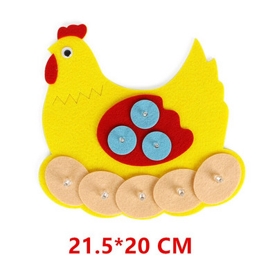 Ζώα του δάσους Θέμα DIY Υλικό Ύφασμα Πακέτο Παιδικό Εκπαιδευτικό Παιχνίδι Παιδί Χειροποίητο Πανί Κατασκευής Μη υφαντό Υλικό τσόχας κοπής