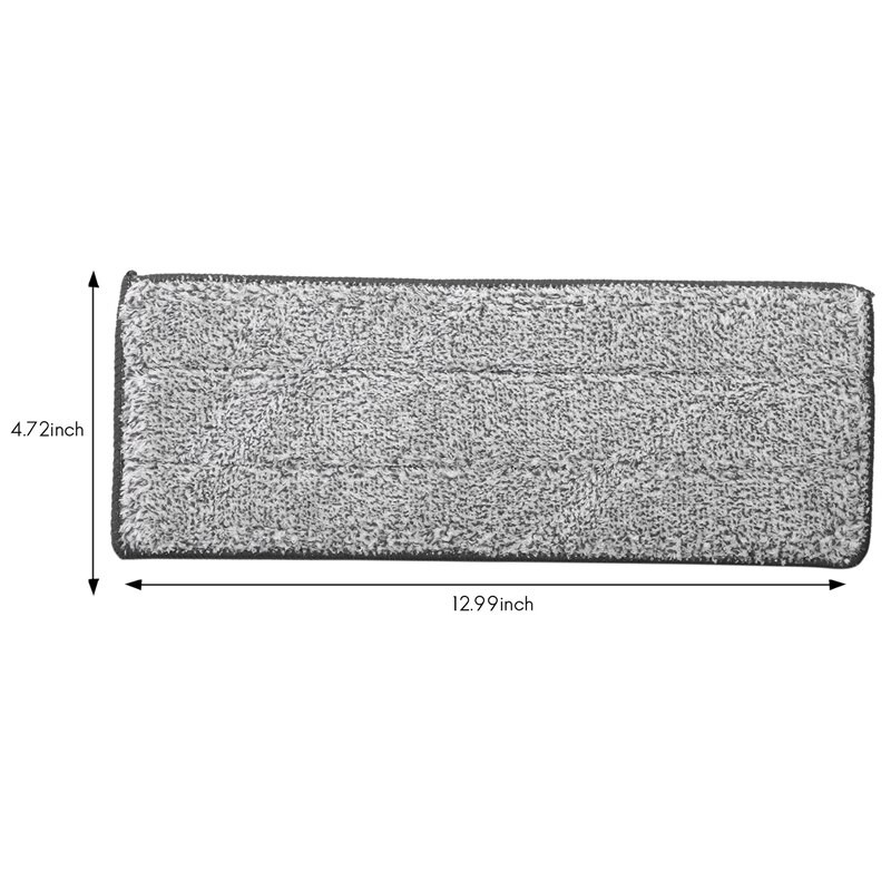 10 ΤΕΜ Σφουγγαρίστρες από μικροΐνες Σπίτι Καθαρισμός δαπέδου κουζίνας Επίπεδη σφουγγαρίστρα Πανί για αντικατάσταση μπάνιου σπιτιού Εργαλεία καθαρισμού δαπέδου CNIM H