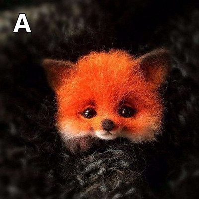 Villane vildist käsitöö toksi komplekt Ise ise teha armsad loomad pross villanõel viltimismaterjalide pakett Käsitsi valmistatud käsitöökomplekt lastele kingitused