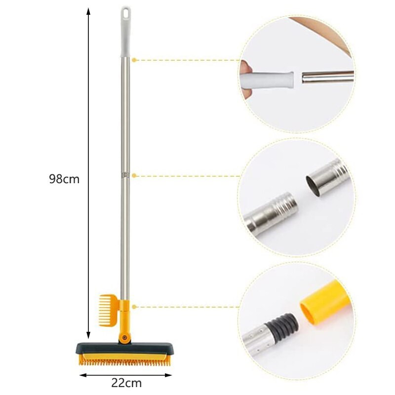 Βούρτσα πολλαπλών λειτουργιών καθαρισμού πόρτας παραθύρου κενό αυλάκι Βούρτσα εύκαμπτη βούρτσα σε σχήμα V Είδη καθαρισμού σπιτιού Dropshipping
