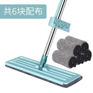 Hands-free Mop Floor Cleaning Microfiber Mop Squeeze Flat Mop Οικιακά εργαλεία καθαρισμού
