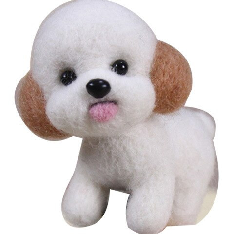 Τσάντα Dog Poke Wool Felt Diy Material Τσάντα Χειροποίητη Diy Felt Kits Μαλλί για τσόχα Κέντημα Πακέτο Αξεσουάρ κεντήματα