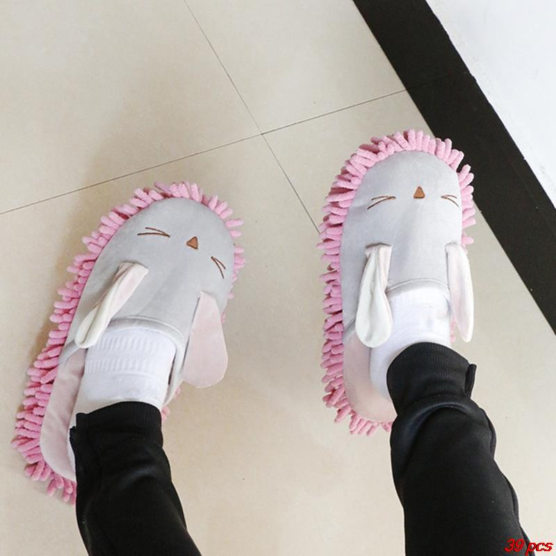 Mikrofiibrist multifilmisussid Põrandapuhastusmopp Meestele ja naistele Kodutolmu eemaldamine Sussid põrandatolmust mustuse puhastussussid