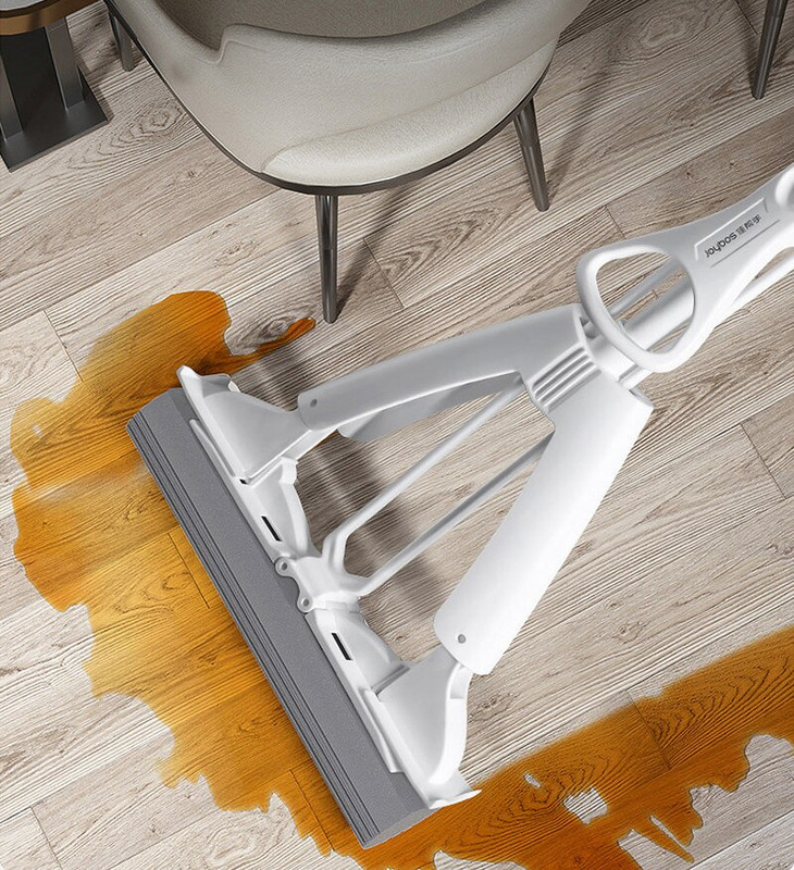 Σφουγγαρίστρα διπλής διπλής σφουγγαρίστρας σφουγγαρίστρα σφουγγαρίστρα κεφαλής Απορροφητική οικιακή σφουγγαρίστρα δαπέδου χωρίς πλύσιμο στο χέρι Βαμβακερή σφουγγαρίστρα Large JBS10