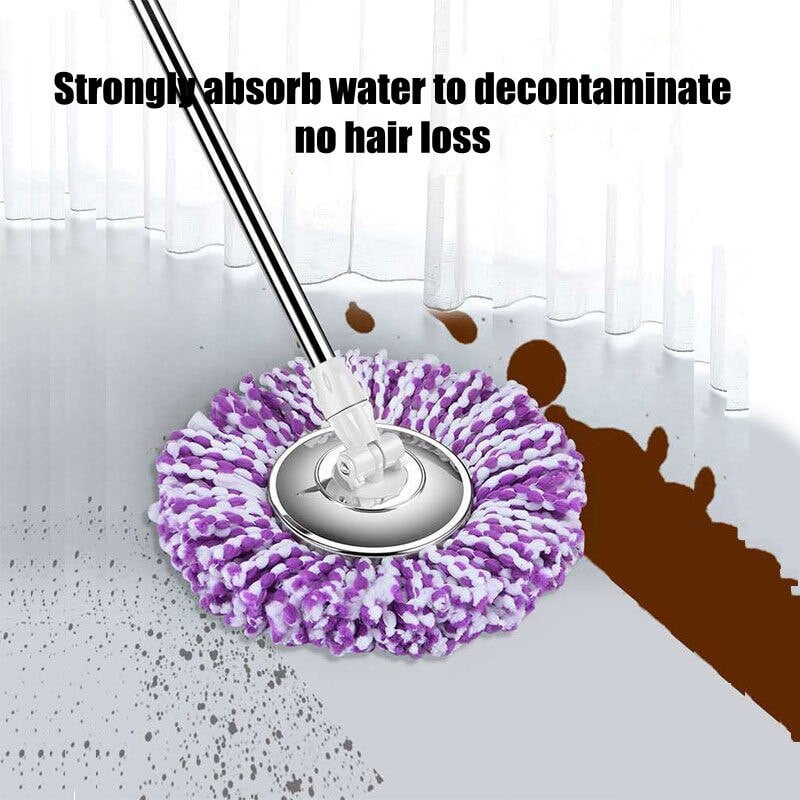 5 TK mopipea, pöörlevad puuvillased padjad, asenduslapi tsentrifuugimine põranda pesemiseks.