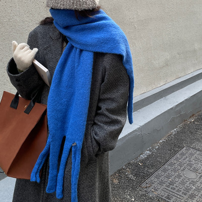 Γυναικείο πλεκτό κασκόλ casual