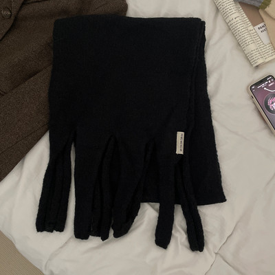 Γυναικείο πλεκτό κασκόλ casual