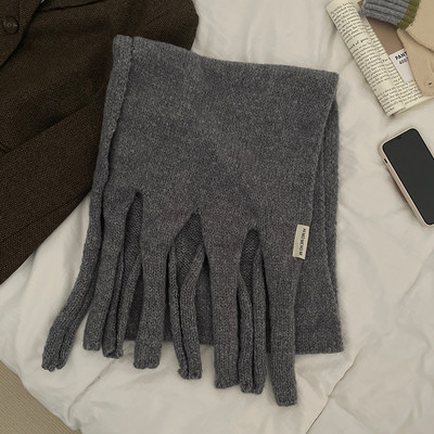 Γυναικείο πλεκτό κασκόλ casual