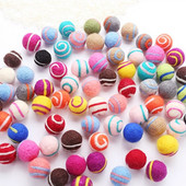 5 τμχ/ παρτίδα Felt Balls Colorful Pom Pom, Pom Poms Supplies for Pom Poms Hobby και DIY Creative Craft Decoration
