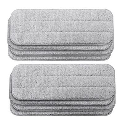 8 buc. Înlocuiește cârpe pentru mop pentru mop cu pulverizare de apă Xiaomi Mijia Deerma, cap de cârpă de curățare rotativ 360 din fibră de carbon din lemn