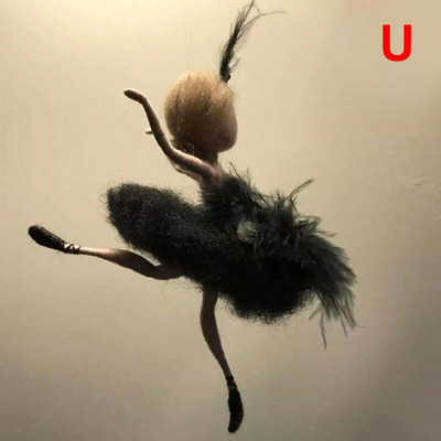 Νέο DIY Little Fairy Wool Felt Dolls Craft Felt Needle Animal Kit Σετ χειροτεχνίας Ημιτελές Χειροποίητο Δώρο Poke