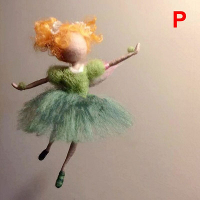 Νέο DIY Little Fairy Wool Felt Dolls Craft Felt Needle Animal Kit Σετ χειροτεχνίας Ημιτελές Χειροποίητο Δώρο Poke
