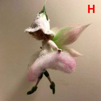 Νέο DIY Little Fairy Wool Felt Dolls Craft Felt Needle Animal Kit Σετ χειροτεχνίας Ημιτελές Χειροποίητο Δώρο Poke