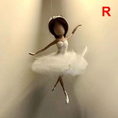 Νέο DIY Little Fairy Wool Felt Dolls Craft Felt Needle Animal Kit Σετ χειροτεχνίας Ημιτελές Χειροποίητο Δώρο Poke