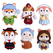 RORGETO Κιτ μαλλί τσόχα Υλικά κατοικίδια Παιχνίδι κούκλα DIY χειροτεχνίες για παιδιά Μη τελειωμένο μαλλί τσόχα Δημιουργικό χειροποίητο υλικό