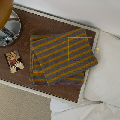 Naiste talvesall - triibuline muster