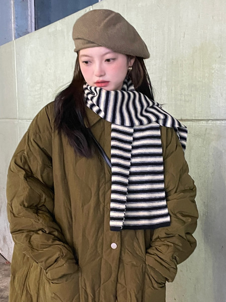 Naiste talvesall - triibuline muster