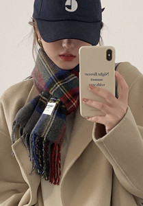 Naiste talvesall - ruuduline mudel