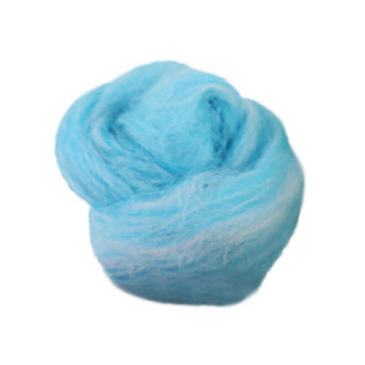 Nonvor 5g Μαλακό πολύχρωμο μαλλί πιλημάτων Fiber Needle Felting Natural Collection For Animal Project Felting Wool for DIY Needlework
