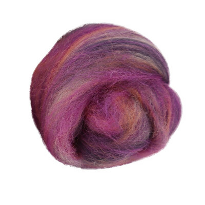 Nonvor 5g Μαλακό πολύχρωμο μαλλί πιλημάτων Fiber Needle Felting Natural Collection For Animal Project Felting Wool for DIY Needlework