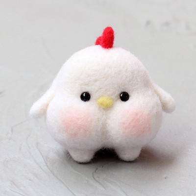 Lână de crocodil Poke Poke Shiba Inu Handmade Diy Material Geanta Poke Fun Desene Animat Artizanat Fata Artizanat Handmade Kituri pentru copii Adulti