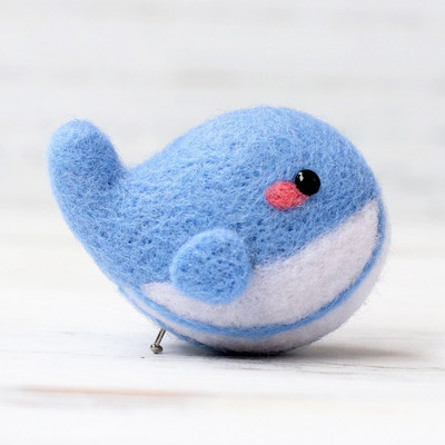 Lână de crocodil Poke Poke Shiba Inu Handmade Diy Material Geanta Poke Fun Desene Animat Artizanat Fata Artizanat Handmade Kituri pentru copii Adulti