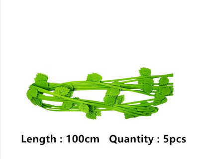 5τμχ Φύλλα Ιτιάς Τετράφυλλο Τριφύλλι Κοπή τσόχα Λανσέ ύφασμα τσόχα Παιδικό δωμάτιο Σπίτι Διακόσμηση νηπιαγωγείου Αυτοκόλλητα DIY Προμήθειες