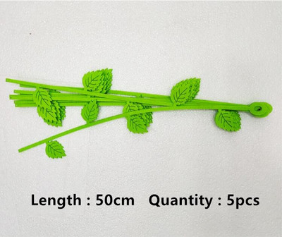 5τμχ Φύλλα Ιτιάς Τετράφυλλο Τριφύλλι Κοπή τσόχα Λανσέ ύφασμα τσόχα Παιδικό δωμάτιο Σπίτι Διακόσμηση νηπιαγωγείου Αυτοκόλλητα DIY Προμήθειες