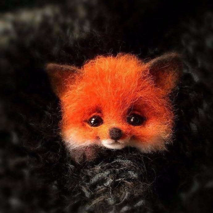 1Komplekt Armsad Loomad Pross DIY villane nõel viltimismaterjalide pakett Villane vildist käsitöö toksi komplekt DIY käsitöökomplekt lastele kingituste meisterdamine