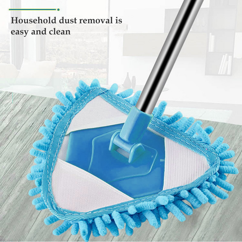 Pöörlev kolmnurkmopp Lihtne paigaldamine Puhastus tolmumopp Pöörlev kolmnurkne sissetõmmatav puhastusmopp Sissetõmmatav klaasipuhastusvahend