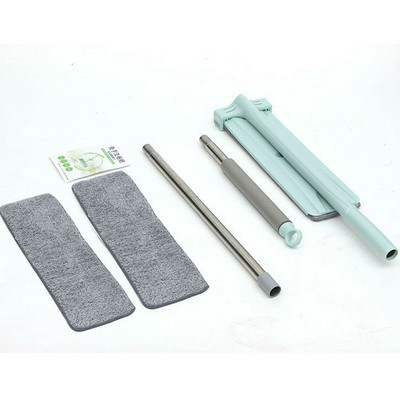 360 Περιστρεφόμενη επίπεδη σφουγγαρίστρα Καθαρισμός Σφουγγαρίστρα δαπέδου 2 τεμ. Αντικαταστάσιμα μαξιλάρια Wet Dry Χρήση Οικιακά εργαλεία κουζίνας