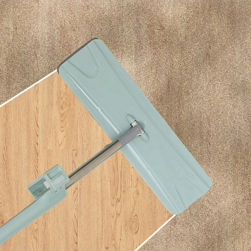 360 Περιστρεφόμενη επίπεδη σφουγγαρίστρα Καθαρισμός Σφουγγαρίστρα δαπέδου 2 τεμ. Αντικαταστάσιμα μαξιλάρια Wet Dry Χρήση Οικιακά εργαλεία κουζίνας