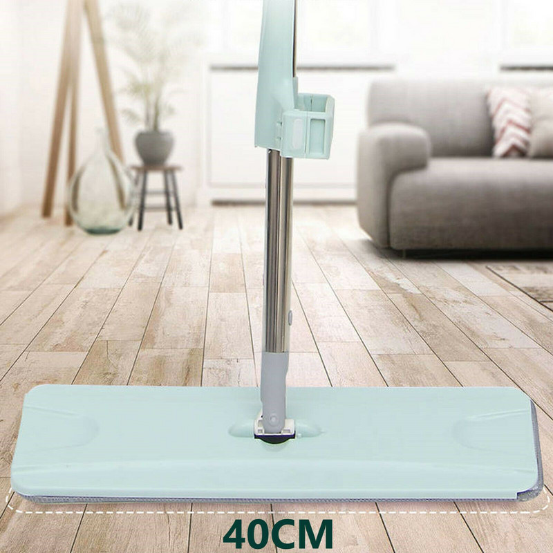 360 Περιστρεφόμενη επίπεδη σφουγγαρίστρα Καθαρισμός Σφουγγαρίστρα δαπέδου 2 τεμ. Αντικαταστάσιμα μαξιλάρια Wet Dry Χρήση Οικιακά εργαλεία κουζίνας