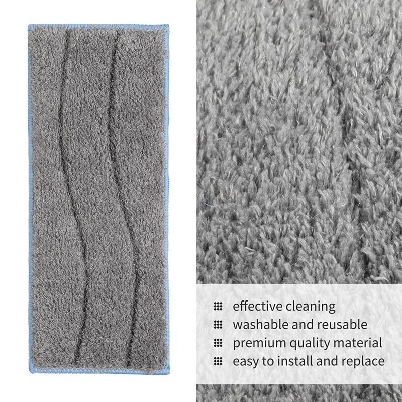 Αντικατάσταση υφάσματος σφουγγαρίστρας 6 ΤΕΜ που πλένονται και επαναχρησιμοποιούνται για Irobot Braava Jet M Series M6(6110)