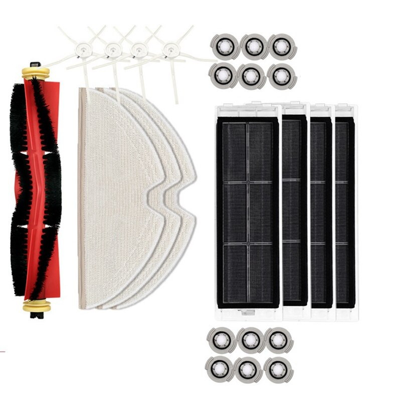 Για αξεσουάρ ηλεκτρικής σκούπας Roborock S50 S51 S5 Max S6 S6 Maxv S6 Pure For Xiaomi 1S SDJQR01RR