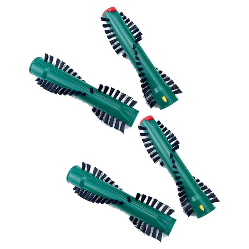 2 ζεύγη ανταλλακτικών βουρτσών, βούρτσες κατάλληλες για Vorwerk VK118 VK120 VK121 VK122 VK130 VK135 EB340 ET340