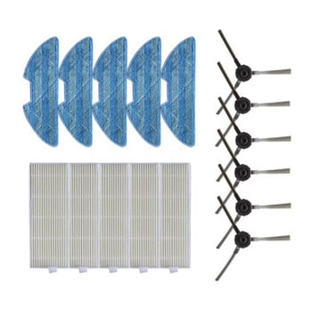 1 комплект, съвместим за VSLAM-811GB/-911SE Аксесоари за почистващи машини Странична четка Филтър Моп