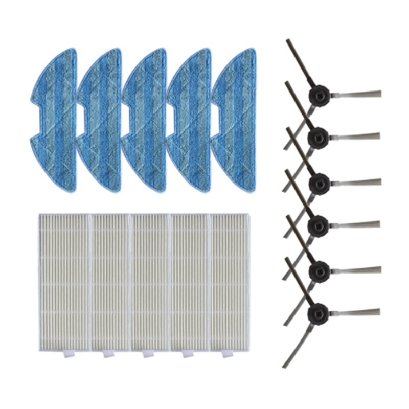 1Σετ Συμβατό για VSLAM-811GB/-911SE Αξεσουάρ Sweeper Πλαϊνή σφουγγαρίστρα φίλτρου