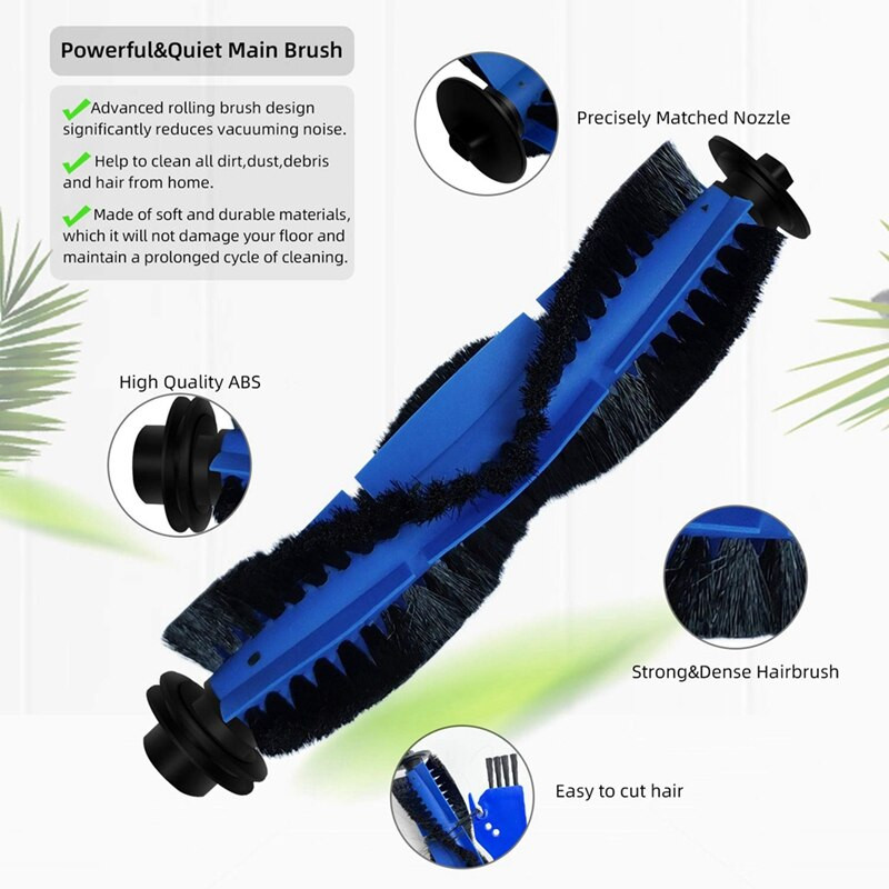 Κιτ ανταλλακτικών για Eufy Robovac 11S 25C 30 30C 35C 12 15T 15C Slim Robot Vacuum Main Side Brush Hepa Filter