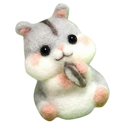 DIY villavildi õmblus Lõbus koomiks Käsitöö nõelviltimise stardikomplektid täiskasvanutele käsitsi valmistatud materjalide komplekt Tüdrukute festival Laste käsitöö