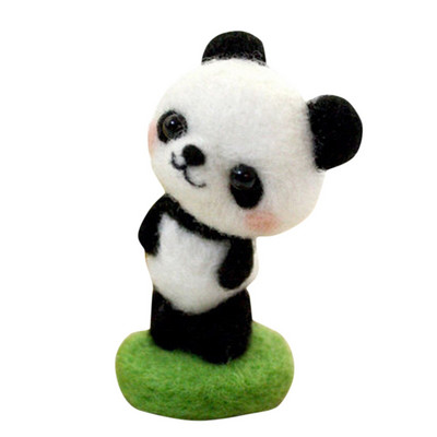 DIY villavildi õmblus Lõbus koomiks Käsitöö nõelviltimise stardikomplektid täiskasvanutele käsitsi valmistatud materjalide komplekt Tüdrukute festival Laste käsitöö