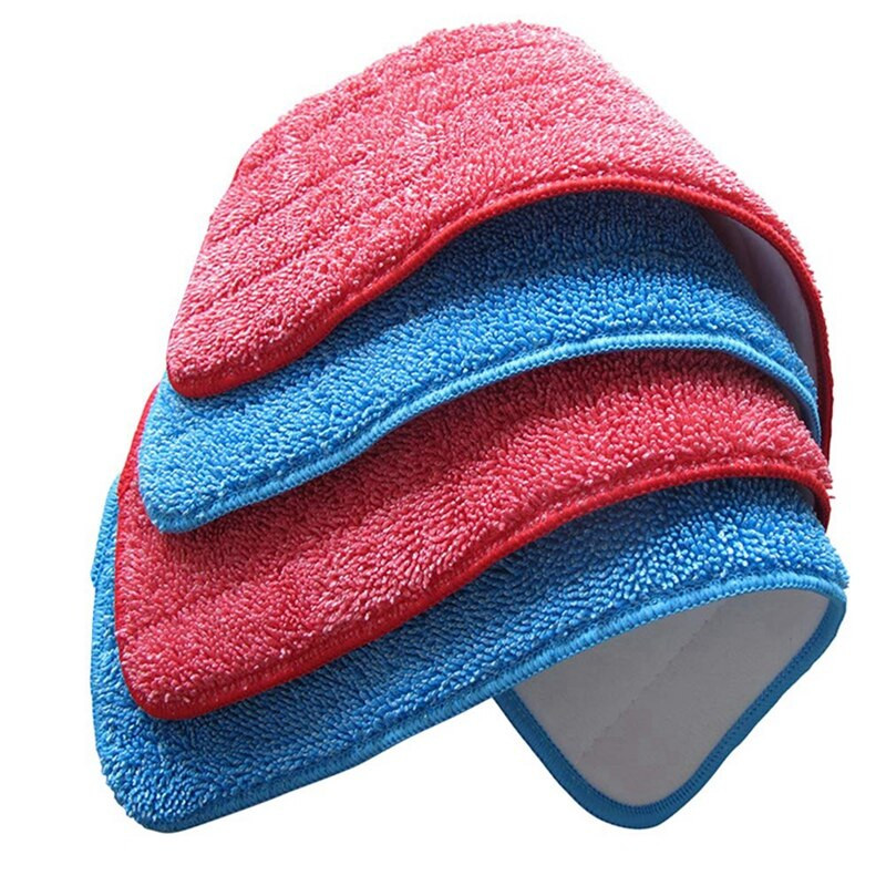 10 tk mopi puhastamise märgpadjaga mopi vahetuspead niisketele kuivadele moppidele, 6 tk rohelist ja 4 tk sinist-punast