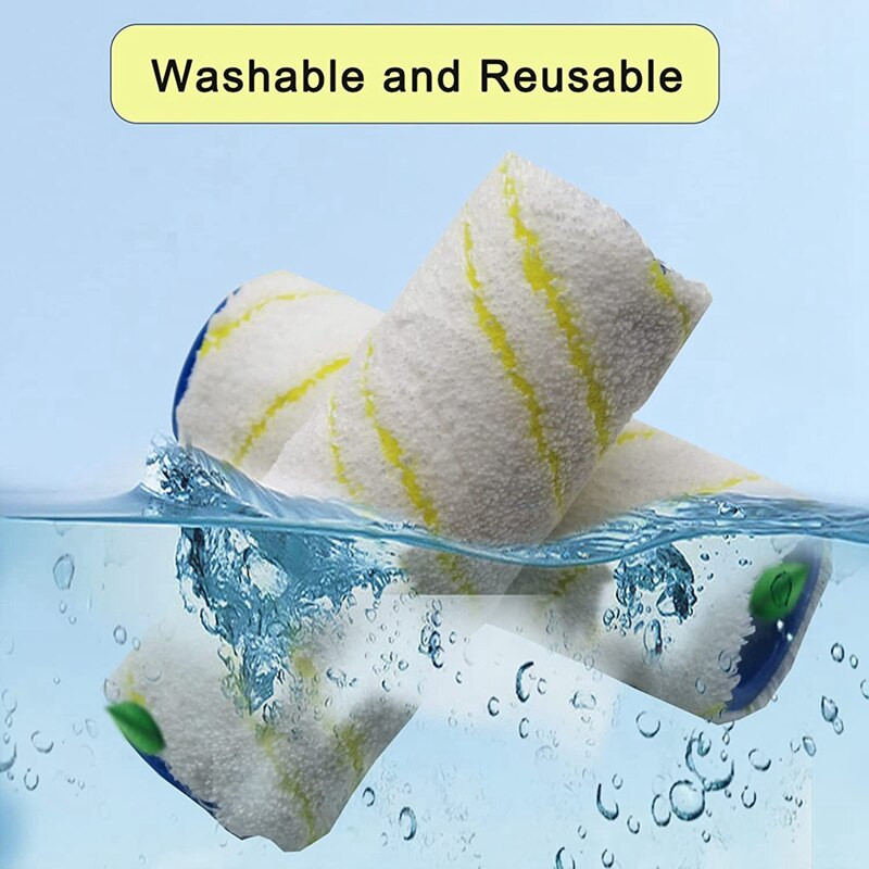 Înlocuire pentru role Karcher FC cu suprafețe multiple, compatibile cu dispozitivele de curățare pentru podele dure FC7 FC5 FC3 FC3D