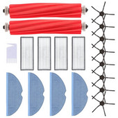 Lisatarvikute komplekt, mis ühildub Robo Rock S7, S7 Maxv Plus, S7 Maxv Ultra, S7 Maxv, tarvikute vahetuskomplektiga