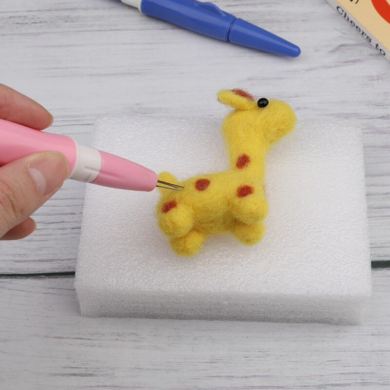 RORGETO Viltimisnõel Tööriistad Vill 3 Nõela Käivitus DIY Tööriistad Kunsti tarvikud Käsitöö Käsitöö Mitme nõela tööriistad Õmblus